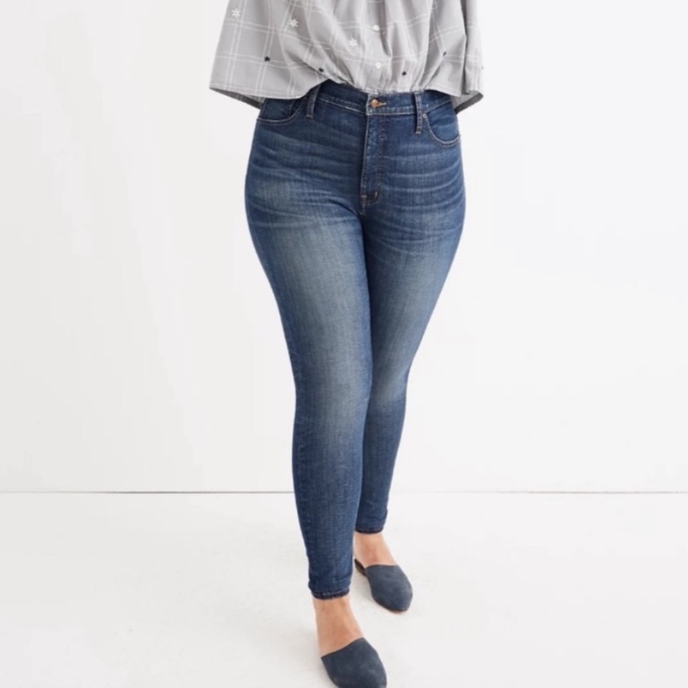Madewell 10” High-Rise Skinny Jeans: Adjustable Edition, 37 / 24 - Picture 1 of 16